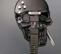 Skull Dark Guitar - thumbnail